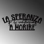 Wallity La Speranza 2 Accesorio decorativo de pared de metal Negro